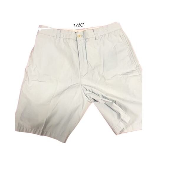 Vineyard Vines‎ By Shep & Ian Mens Chino Shorts Mid Rise Flat Front Blue Size 32 - Picture 7 of 9
